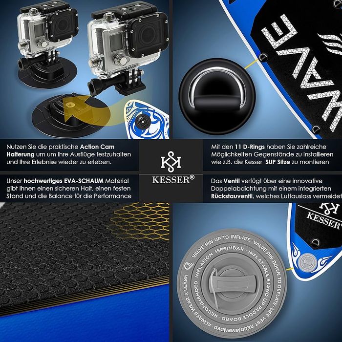 Deska SUP marki Kesser