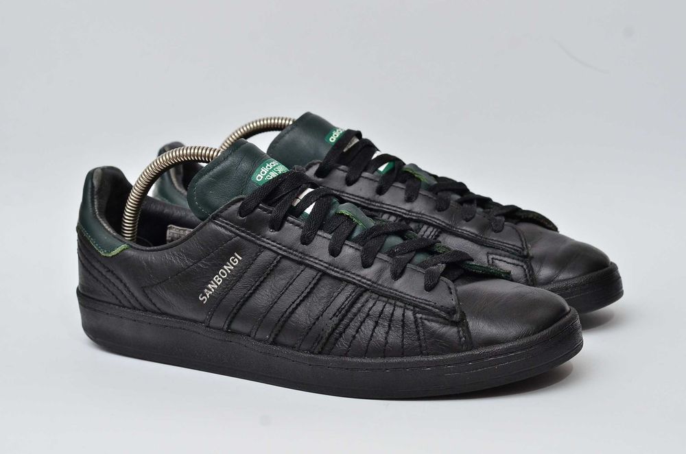 adidas gazelle silver green womens Campus ADV x Shin Sanbongi  Premier