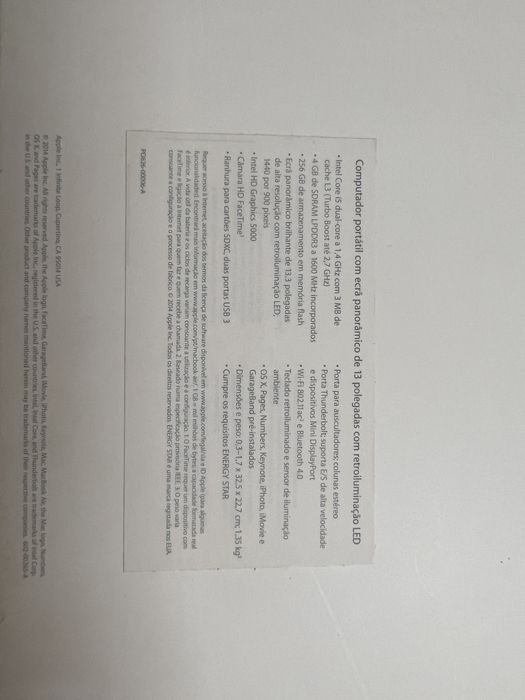 MacBook Air 13” A1466