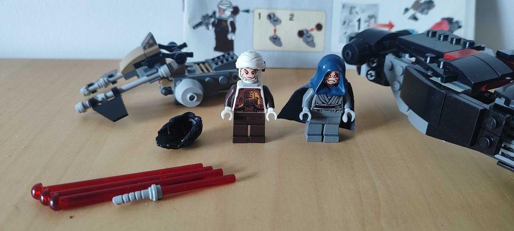 LEGO Star Wars 75145 Myśliwiec Mroku z instrukcją i figurkami