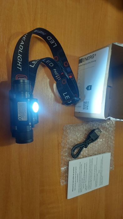 Фонарь налобный тактический,аналог Boruit hp 500