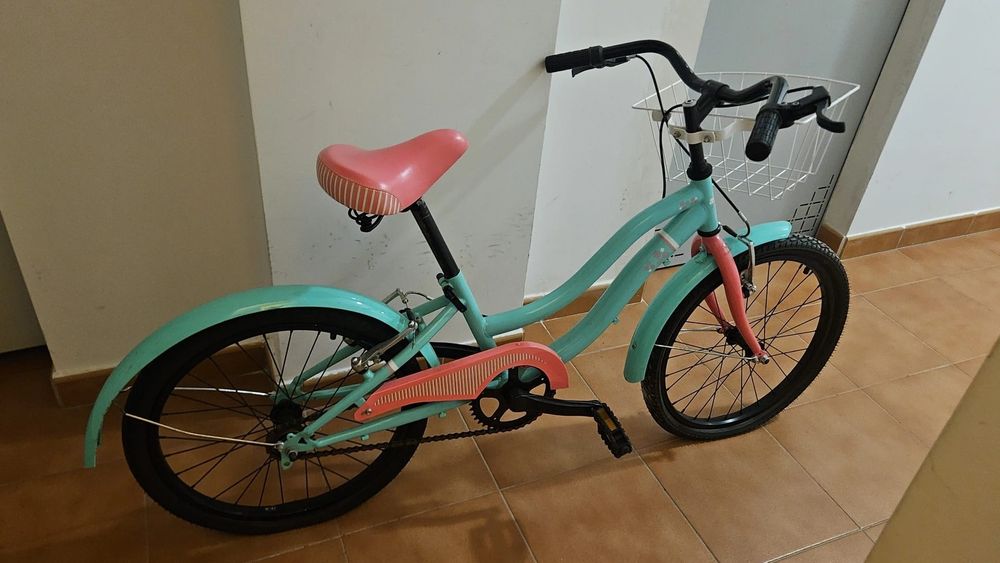 Bicicleta de menina até aos 10 anos