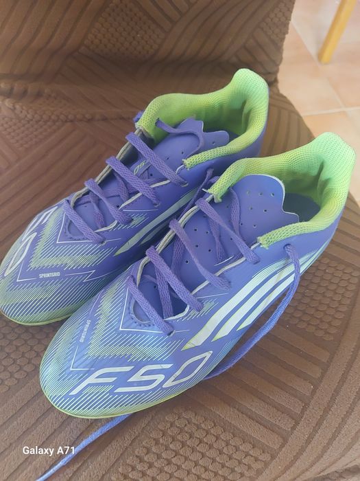 Chuteiras Adidas F50 criança