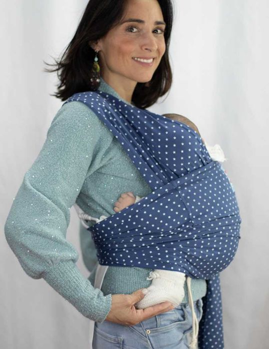 Sling Quick Wrap - riscas cinza