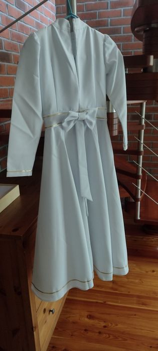 Alba komunijna dla dziewczynki rozmiar 128