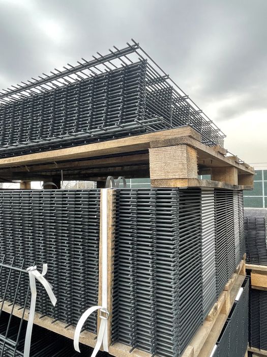 PROMOCJA Komplet Ogrodzenia Panelowego 123 cm Fi4