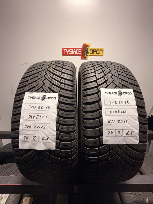 Opony całoroczne pirelli 205/60/16 dot 2024 6,8mm