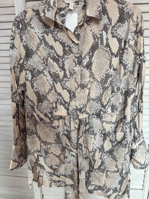 HM tunika dłuższa bluzka z wiązaniem xs/s nowa