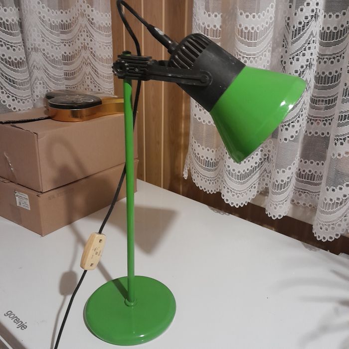Lampka biurowa/ vintage/loft/PRL