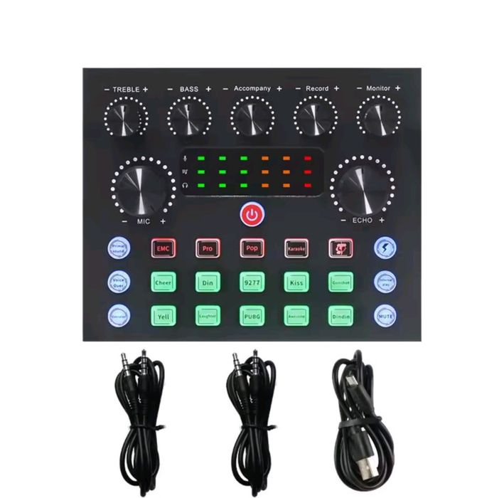 Живая звуковая карта V8. Для певцов, блогеров, стримеров