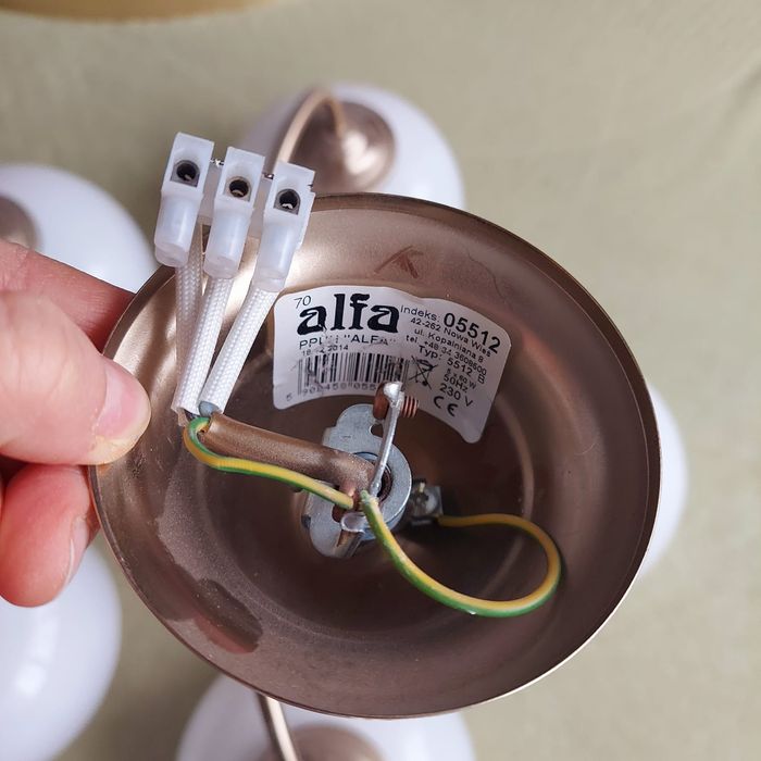 Żyrandol 5-punktowy Paris 5512 Alfa