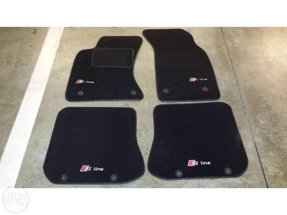 Tapetes Premium Sline para Audi A1, A2, A3, A4, A5 e TT