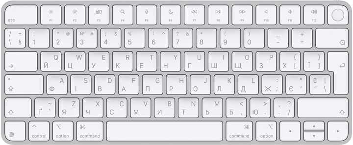 Клавіатура Apple Magic Keyboard UA Bluetooth/USB-C White (MXCK3UA/A)