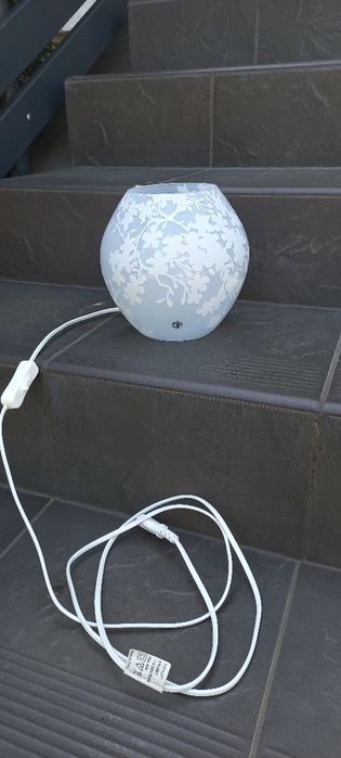 Lampka szklana hand made