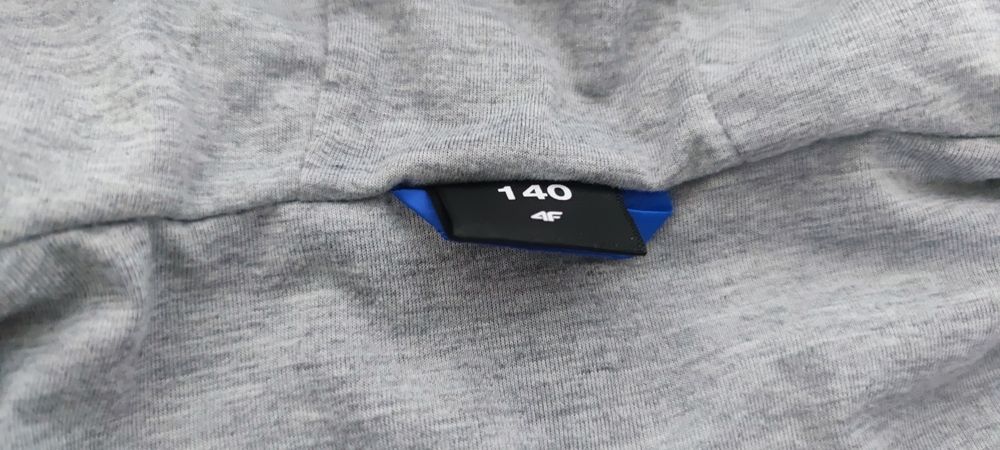 Świetna kurtka pikowana - bezrękawnik 2w1 4F 140 cm