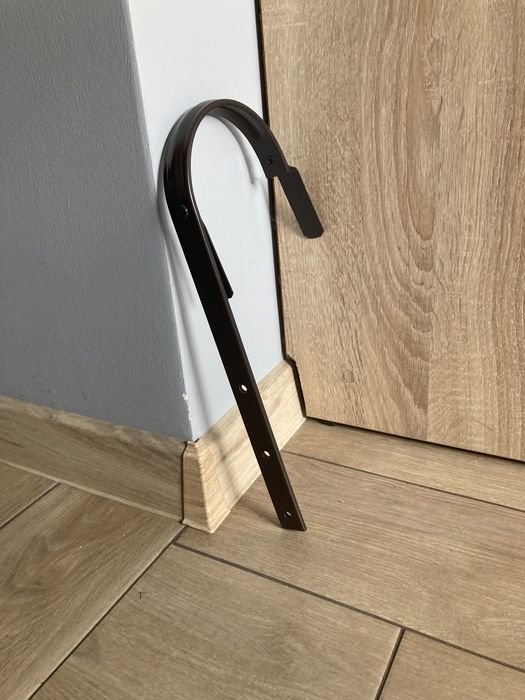 Nowe haki do rynny  135mm brązowe