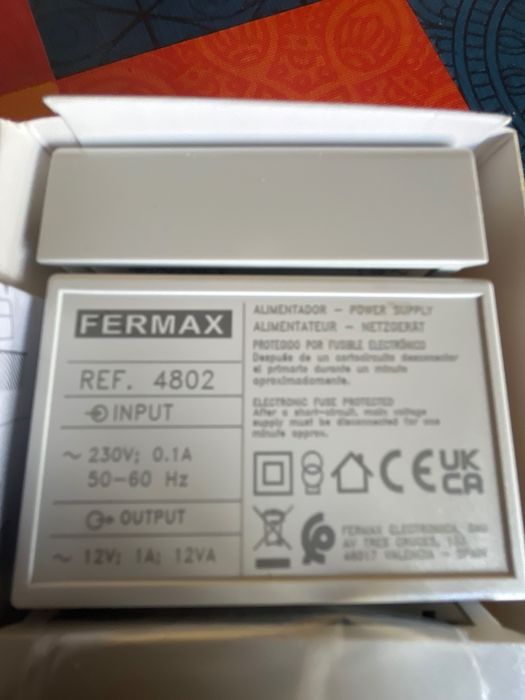 Transformador novo Fermax 4802