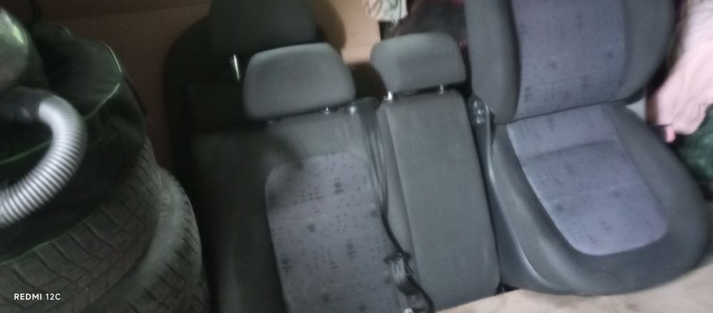 Siedzenia skoda fabia