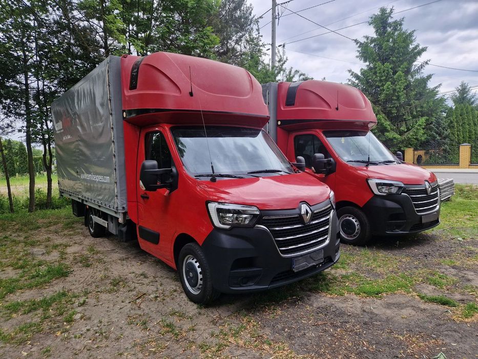 Renault MASTER 2.3 TWIN-CAB (łóżko z tyłu)/PLANDEKA-FIRANKA+10 EP+SALON POLSKA/PIERWSZY WŁAŚCICIEL+GOTOWY DO PRACY O K A Z J A