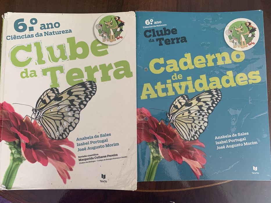 Manual de ciencias 6.º ano + caderno de atividades
