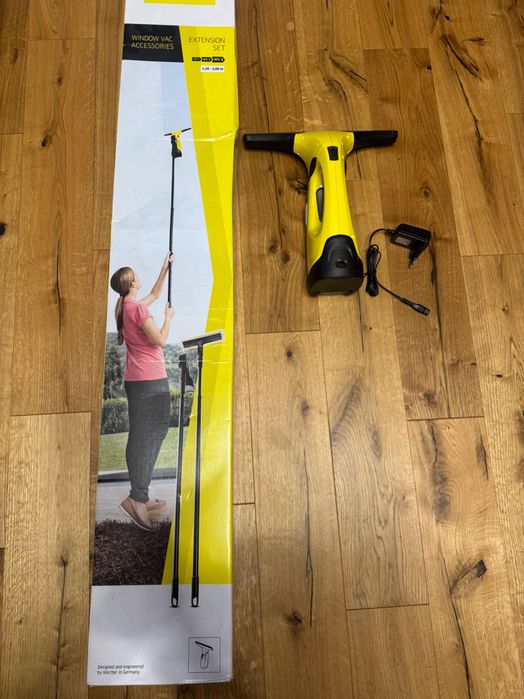Karcher myjka do szyb z teleskopem.