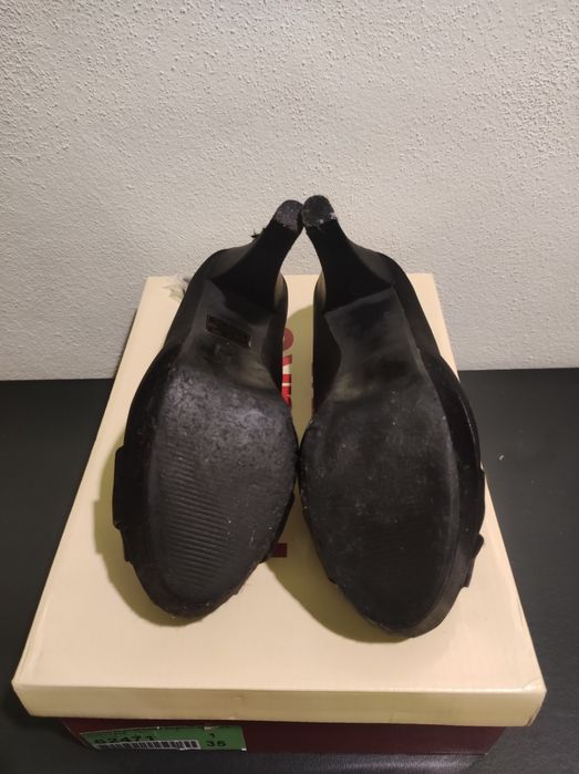 Sapato compensado Senhora