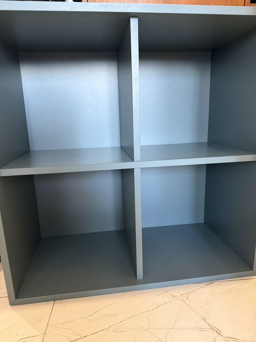 Regał ikea Eket szarobiebieski