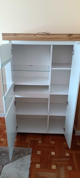 Witryna Holten biała