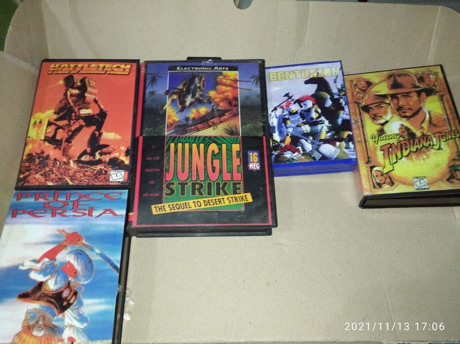 Продаю игровые слоты на SEGA Drive 2