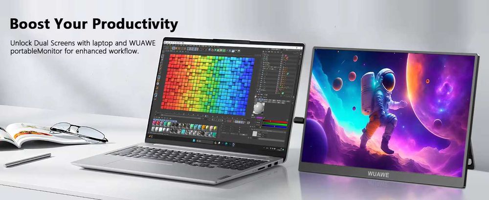 Портативний монітор [120Hz] 16" [FHD+ 1920*1200p] IPS [100% sRGB]