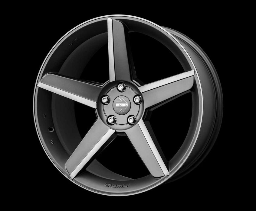 Легкосплавний диск MOMO Stealth R20 8,5J 5x112 ET35 DIA79,6 Mag Matt Anthracite Polished Arrow