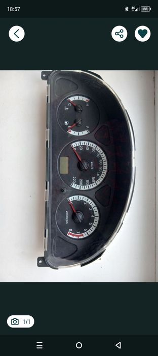 Ріжська панель приладів ланос