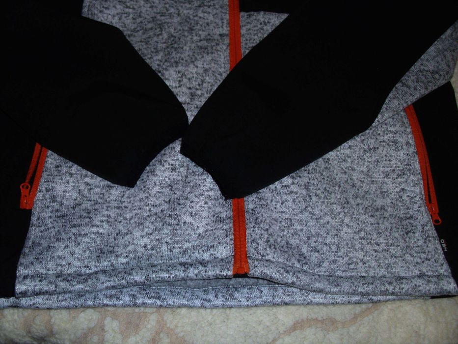 Bluza polarowa TOOLS wzmacniana softshell, rozmiar XL - 56 trekkingowa + koszula BLAKLADER