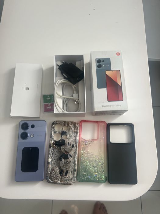Xiaomi Redmi Note 13 pro 256GB - komplet caly + zegarek smart