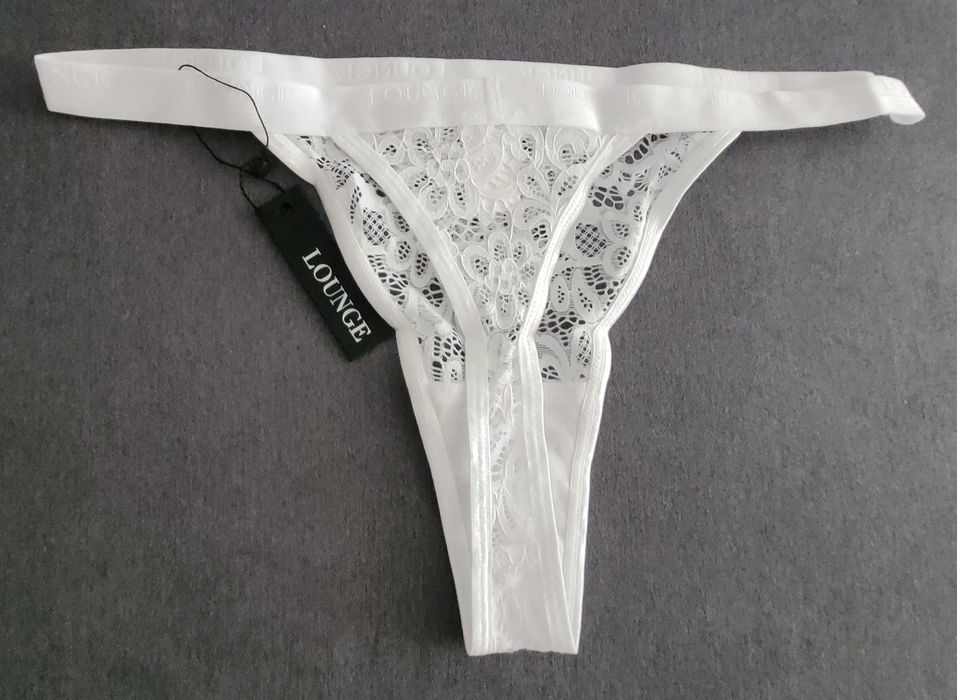 Lounge - Balcony Thong – White – S
