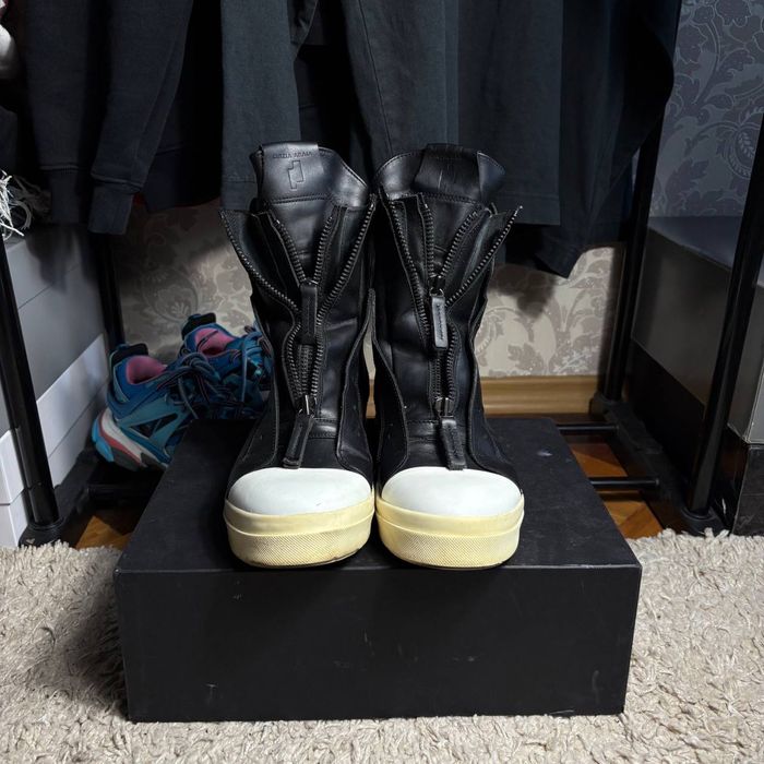 Cinzia Araia double zip( не rick owens balenciaga maison margiela)