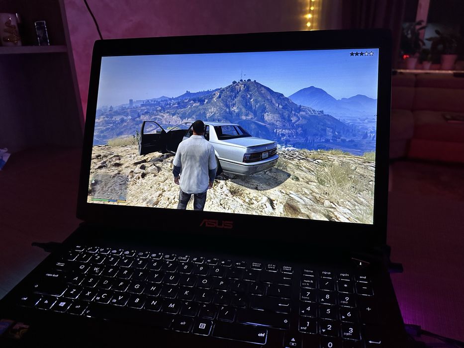 Игровой ноутбук Asus RoG + игровые девайсы!