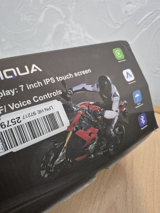 Портативний екран PHOUA для мотоцикла.