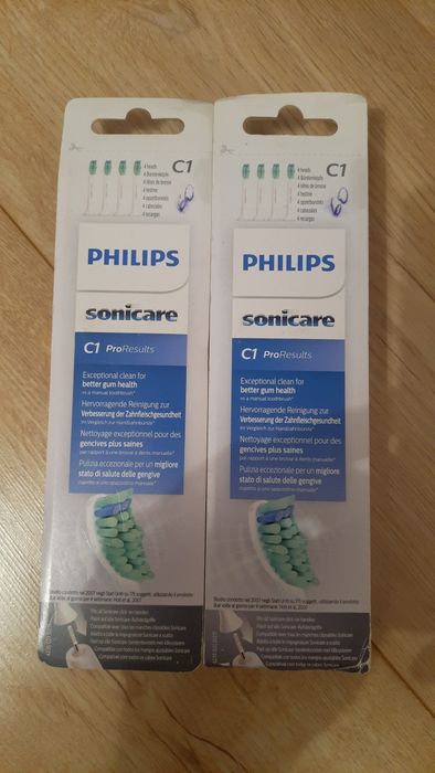 Końcówki Philips Sonicare C1  // 2 op. po 4 szt.