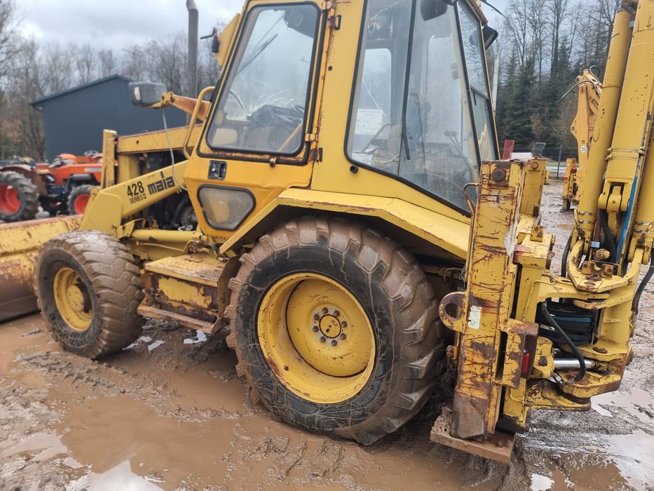 Koparko Ładowarka CAT CATERPILLAR 428. Napęd 4x4, Teleskop