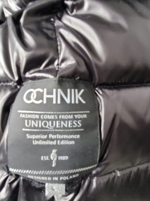 Ochnik puchowa kurtka/płaszcz roz.M