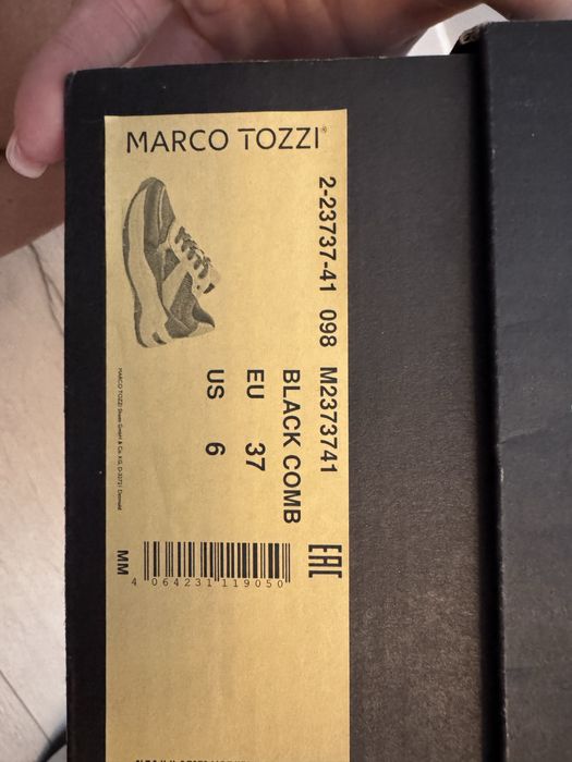 Кросівки Marco Tozzi 37р