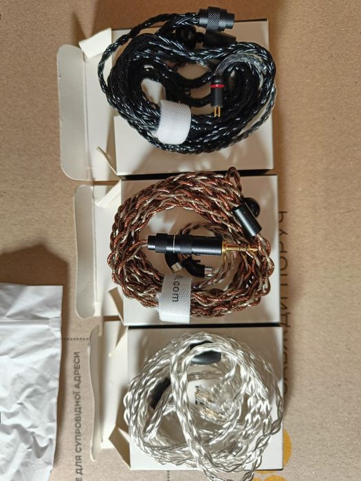 АудиоКабеля KZ NICEHCK TRN T2 PRO TN Redchain Nicehck MMCX Баланс