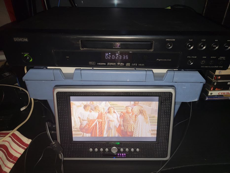 DVD плеер Denon DVD-1740. Pioneer DV-393. Sony DVP-SR150