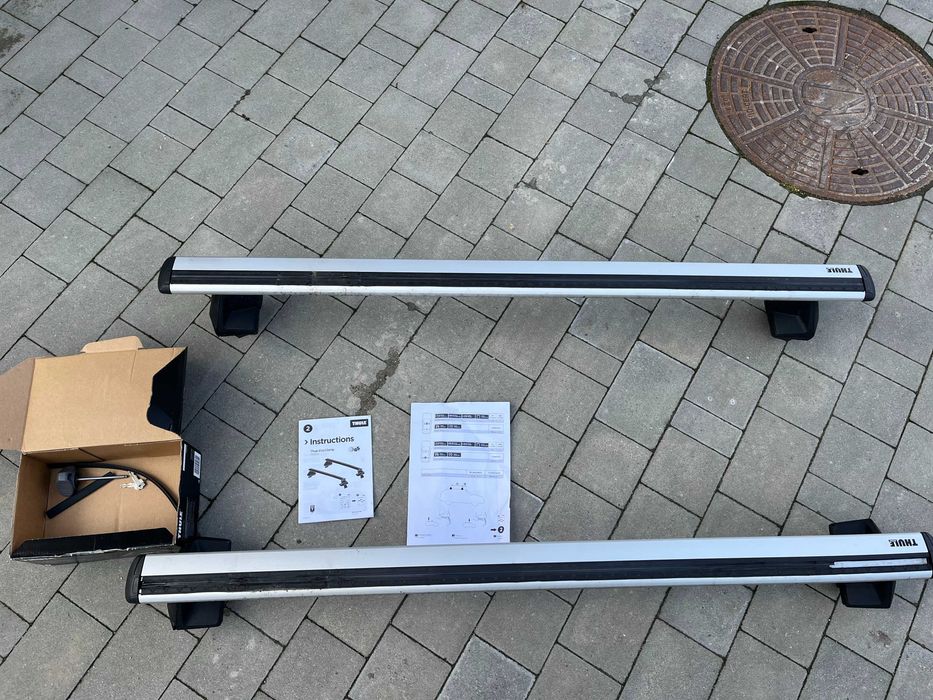 Thule WingBar Evo 7114 + 7105 + Kit 5237 | Toyota RAV4 2019–2025 BEZ RELINGÓW