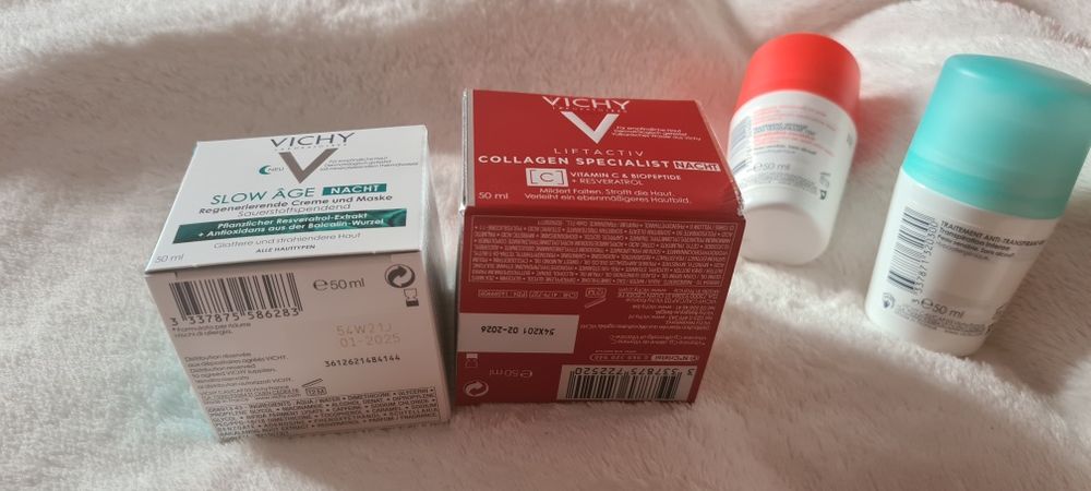Vichy kremy set cztery sztuki