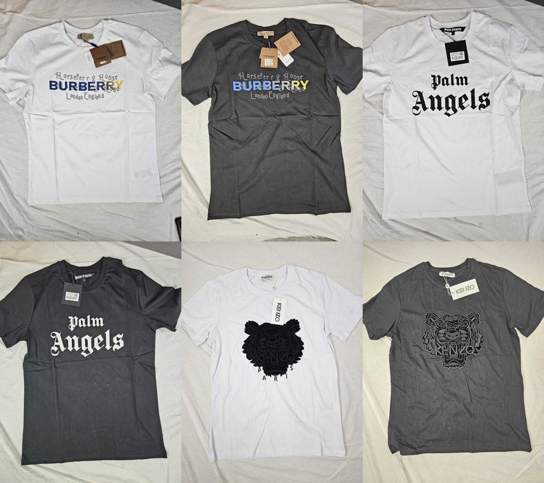 Koszulka shirt polo burberry palm angels meska kenzo nowość Premium