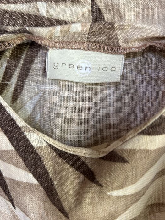 Sukienka z lnu 100% Green Ice M