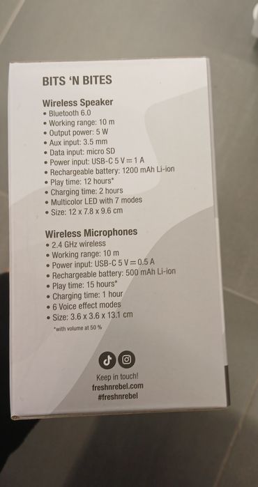 Conjunto de Karaoke para crianças Preto