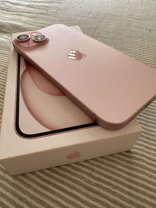 iPhone 15 128GB Rosa | Excelente estado | Caixa original